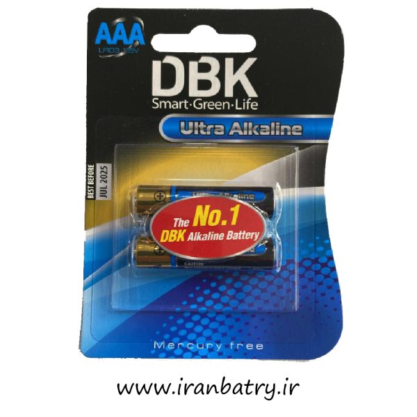 باتری نیم قلم غیرشارژی الترا آلکالاین DBK