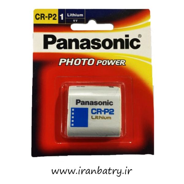 باتری لیتیوم CR P2 پاناسونیک