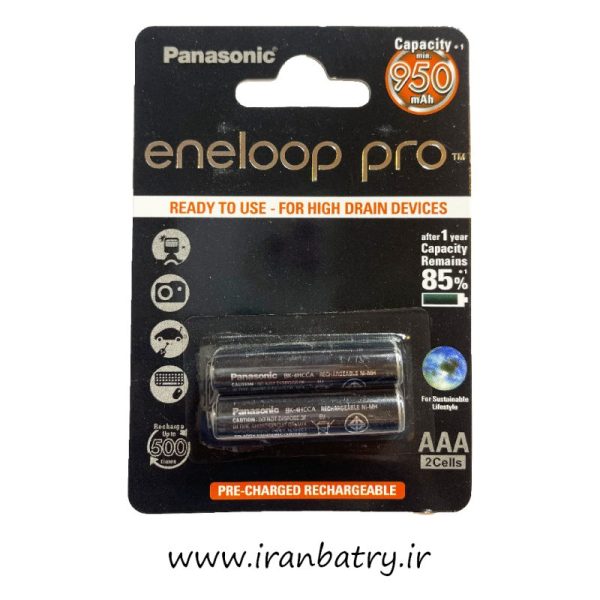 باتری نیم قلم شارژی پاناسونیک (eneloop pro)