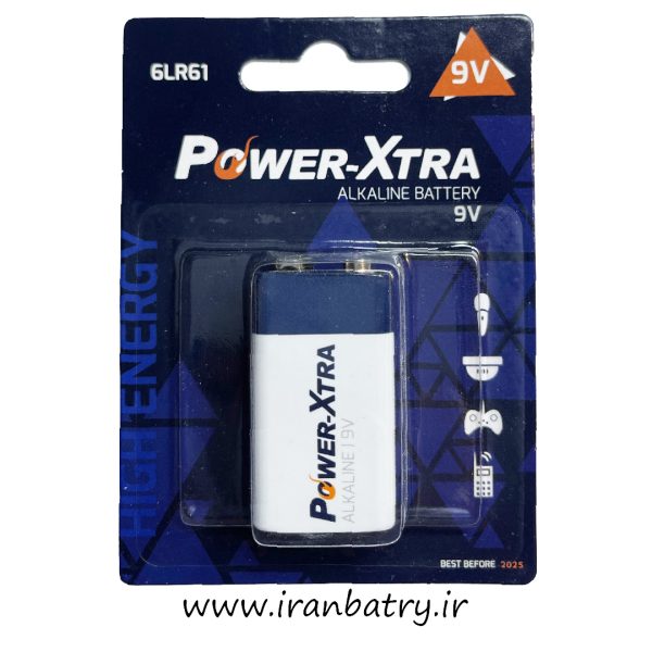 باتری کتابی ۹ولت آلکالاین پاور اکسترا
