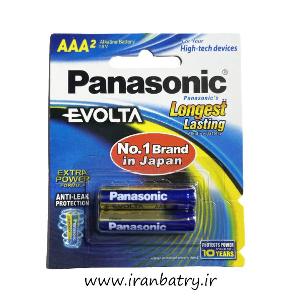 باتری نیم قلم آلکالاین پاناسونیک EVOLTA