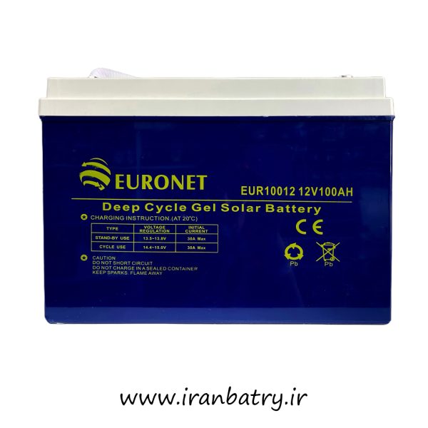 باتری 12ولت 100 آمپر EURONET