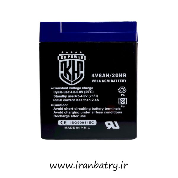 باتری 4ولت 8 آمپر KHPOWER