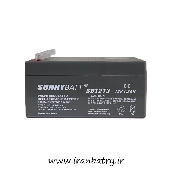 باتری 12ولت 1/3آمپر SUNNYBATT