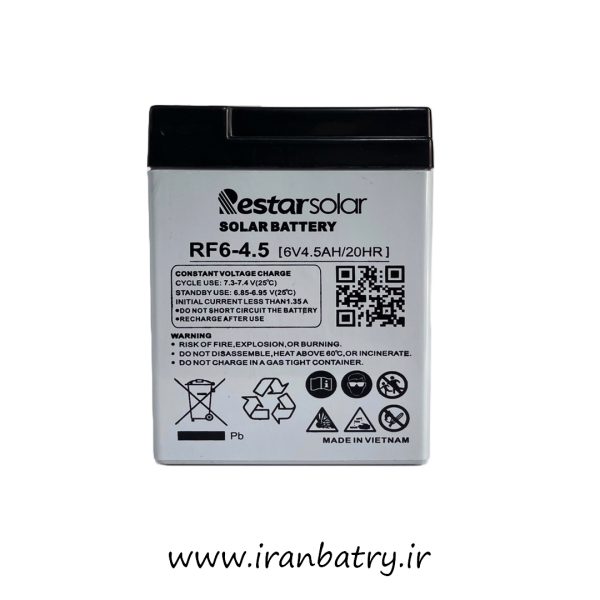 باتری 6ولت 5 آمپر ESTARSOLAR
