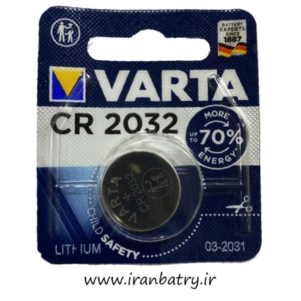 باتری سکه ای 2032 وارتا