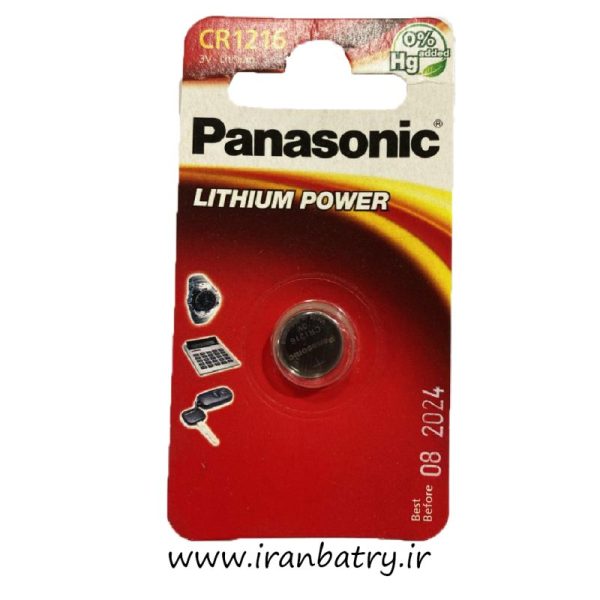باتری سکه ای CR1216 پاناسونیک