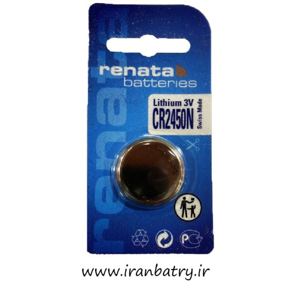 باتری سکه ای CR2450 رناتا