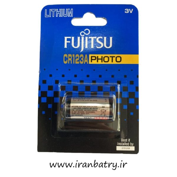باتری غیر شارژی CR123 فوجیتسو