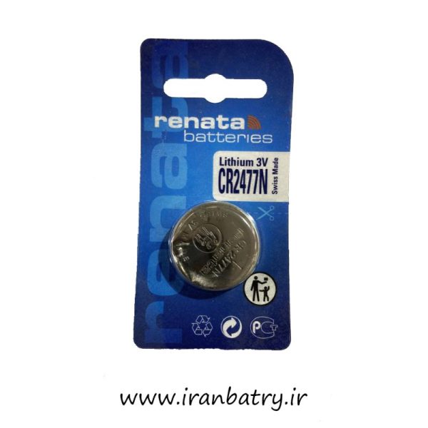 باتری سکه ای CR2477 رناتا