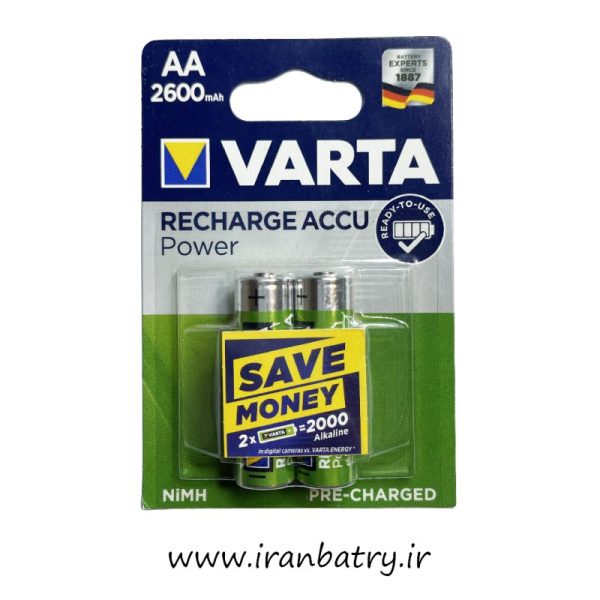 باتری قلم‌شارژی وارتا