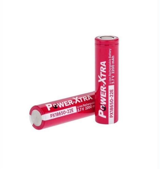 باطری لیتیوم 18650 پاوراکسترا 2200 میلی آمپر